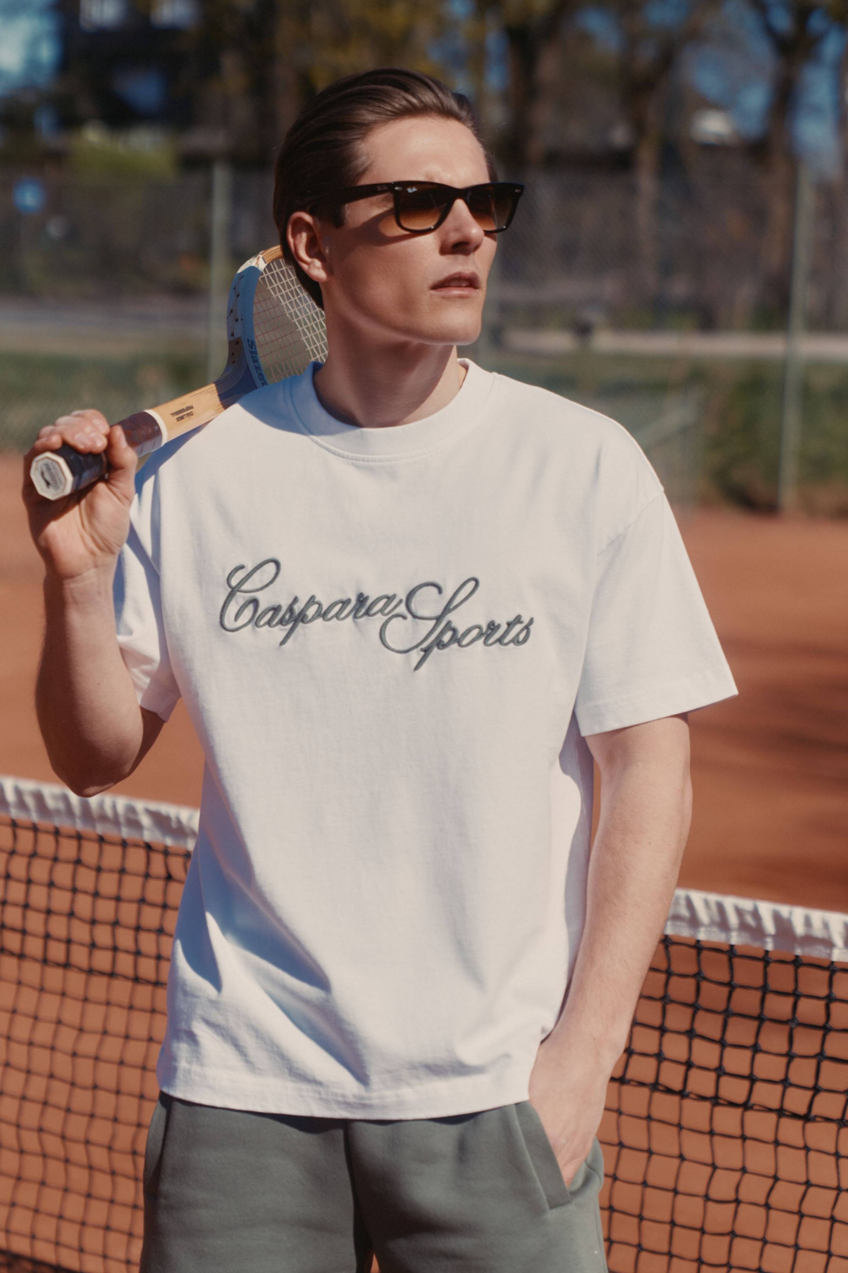 M. Racquet Club Cotton T-Shirt - White